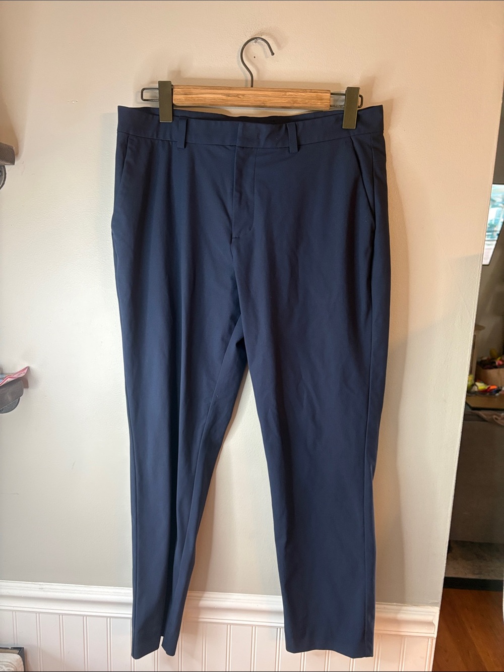 G/FORE Men's Navy Dress Trousers